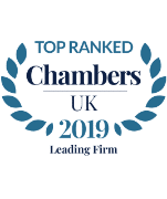 Top Ranked Leading Individual - Chambers UK 2019